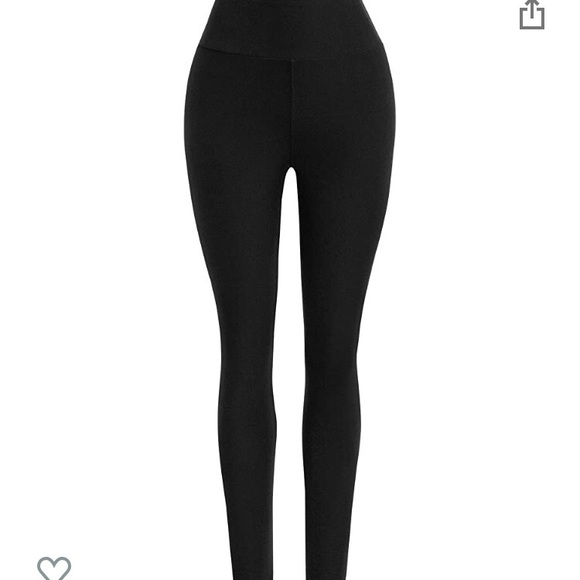 Leggings black ultra soft comfortable high waist - Picture 2 of 5